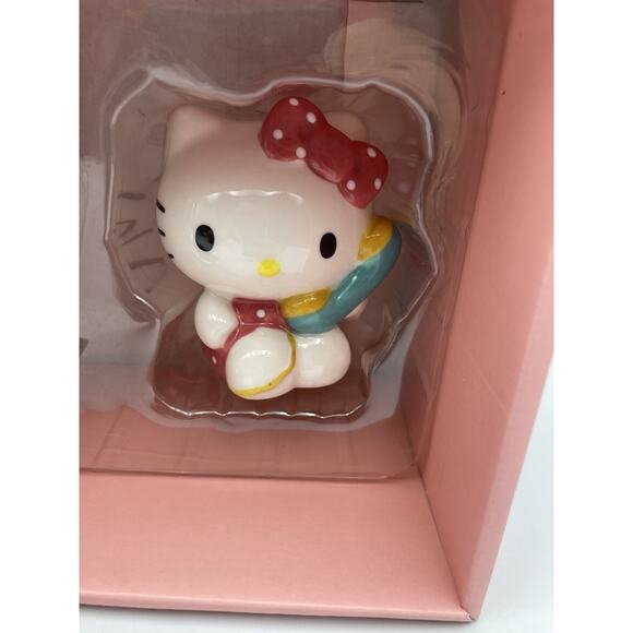 NEW Hello Kitty Telephone & Pink Bow Mug And Figurine Set 2024 Bluesky Clayworks - Picture 3 of 9